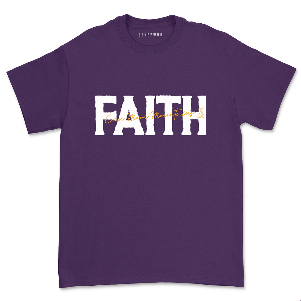 Thumbnail: Faith Can Move Mountains Shirt Unisex