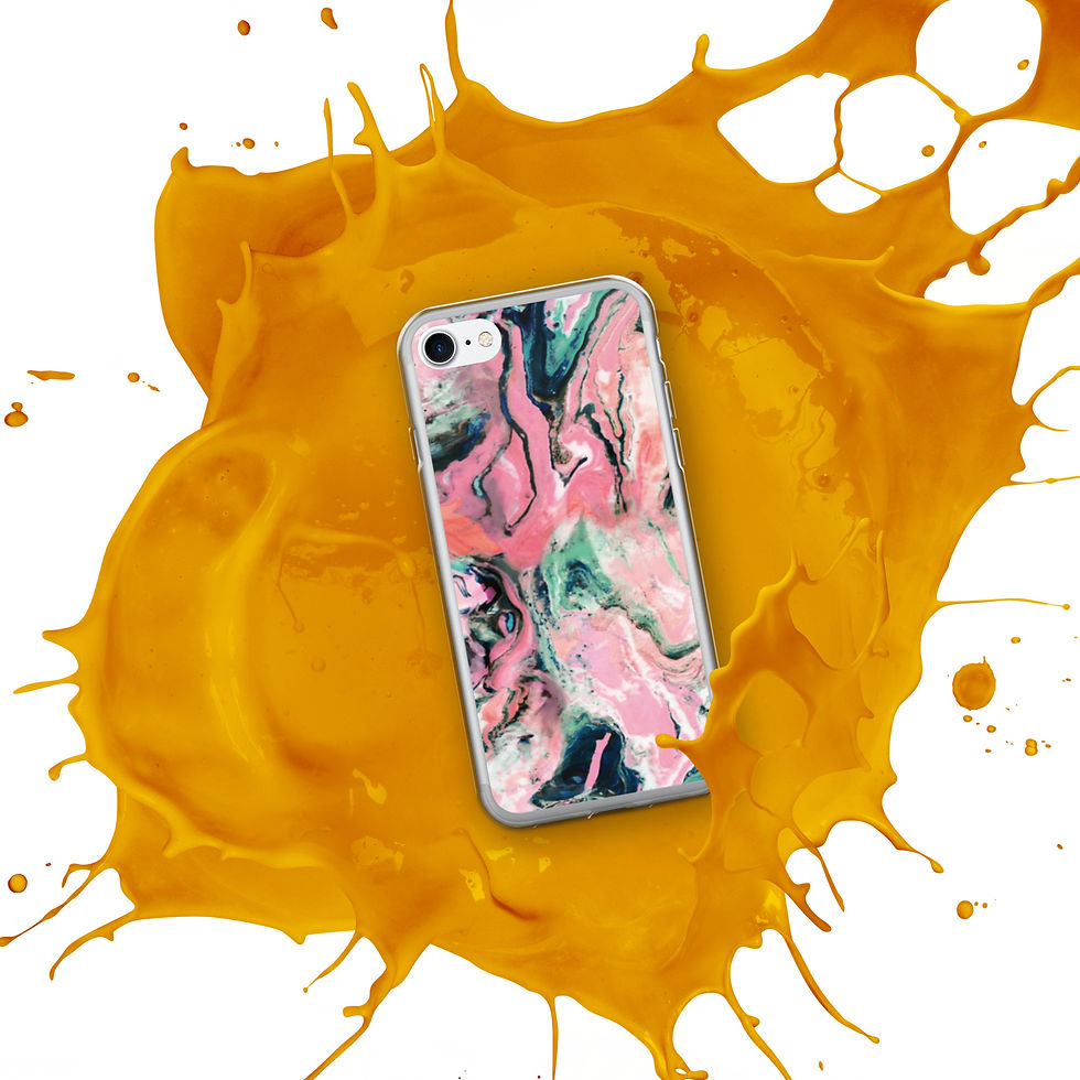 Thumbnail: iPhone Case - Pink Marble