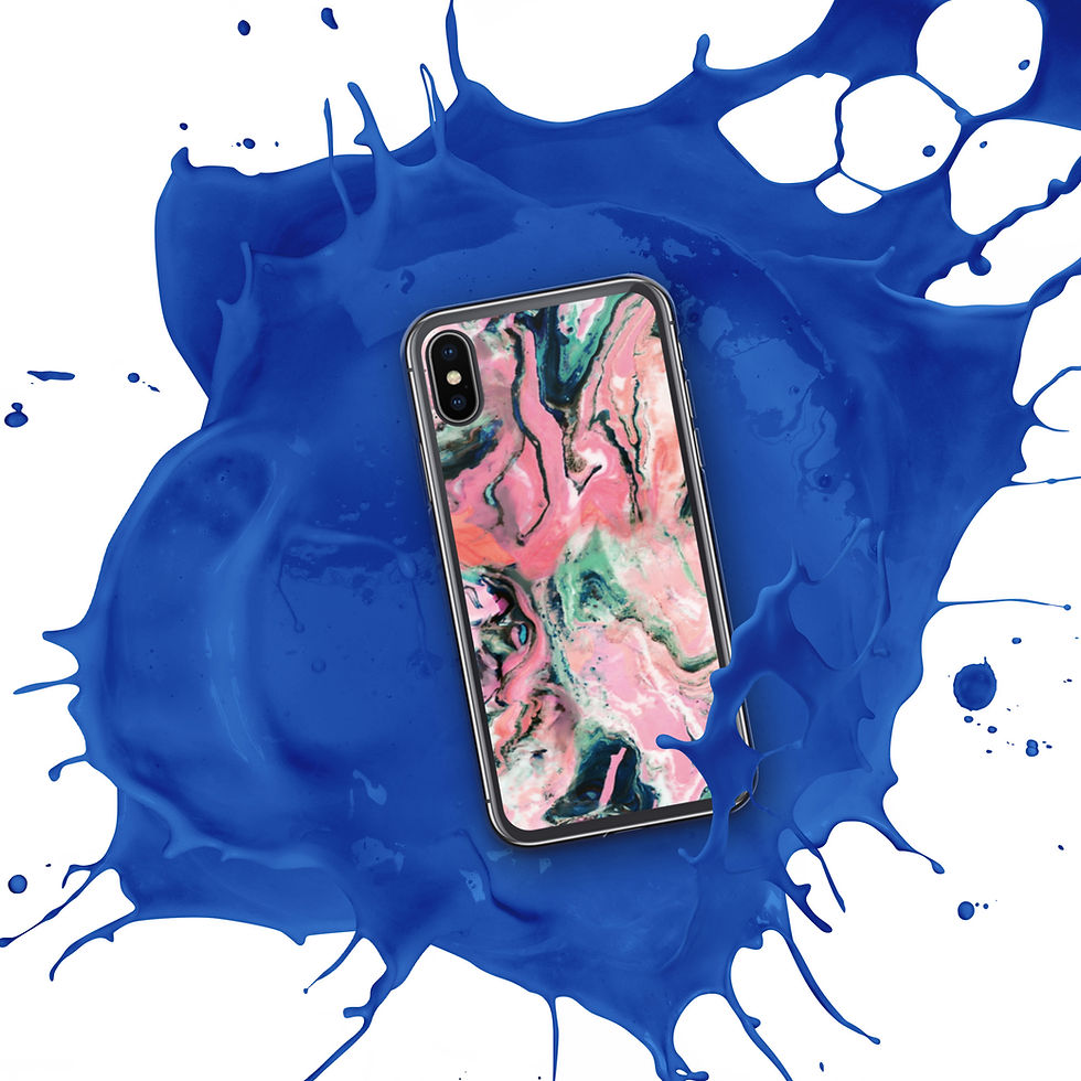 Thumbnail: iPhone Case - Pink Marble