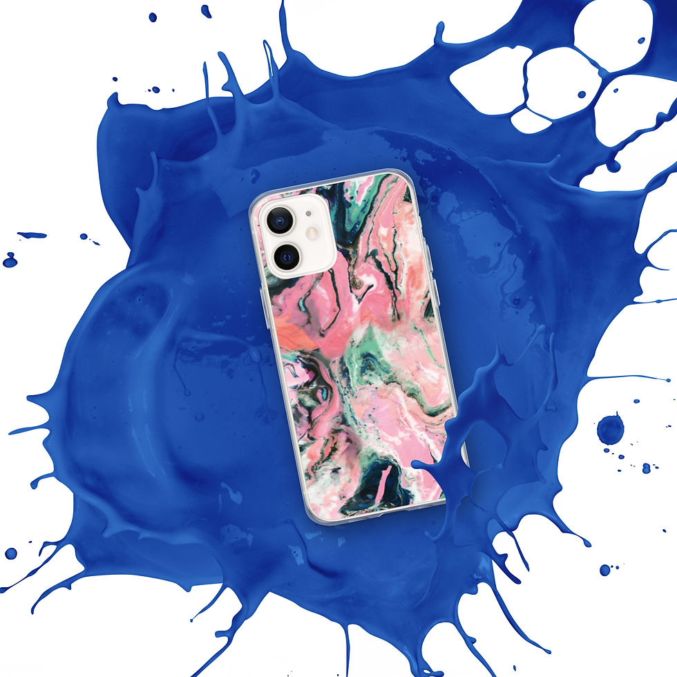 Thumbnail: iPhone Case - Pink Marble