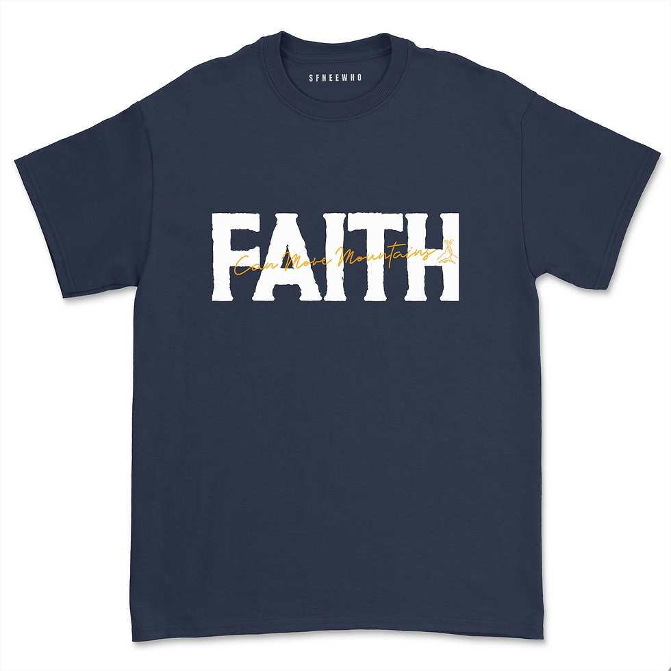 Thumbnail: Faith Can Move Mountains Shirt Unisex