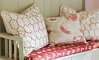 Assorted bespoke cushions - hand-made to order