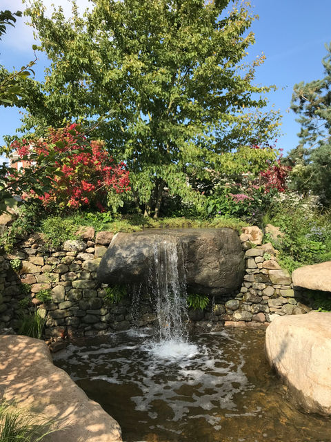 Psalm 23 Garden by Gillian Goodson at Chelsea Flower Show