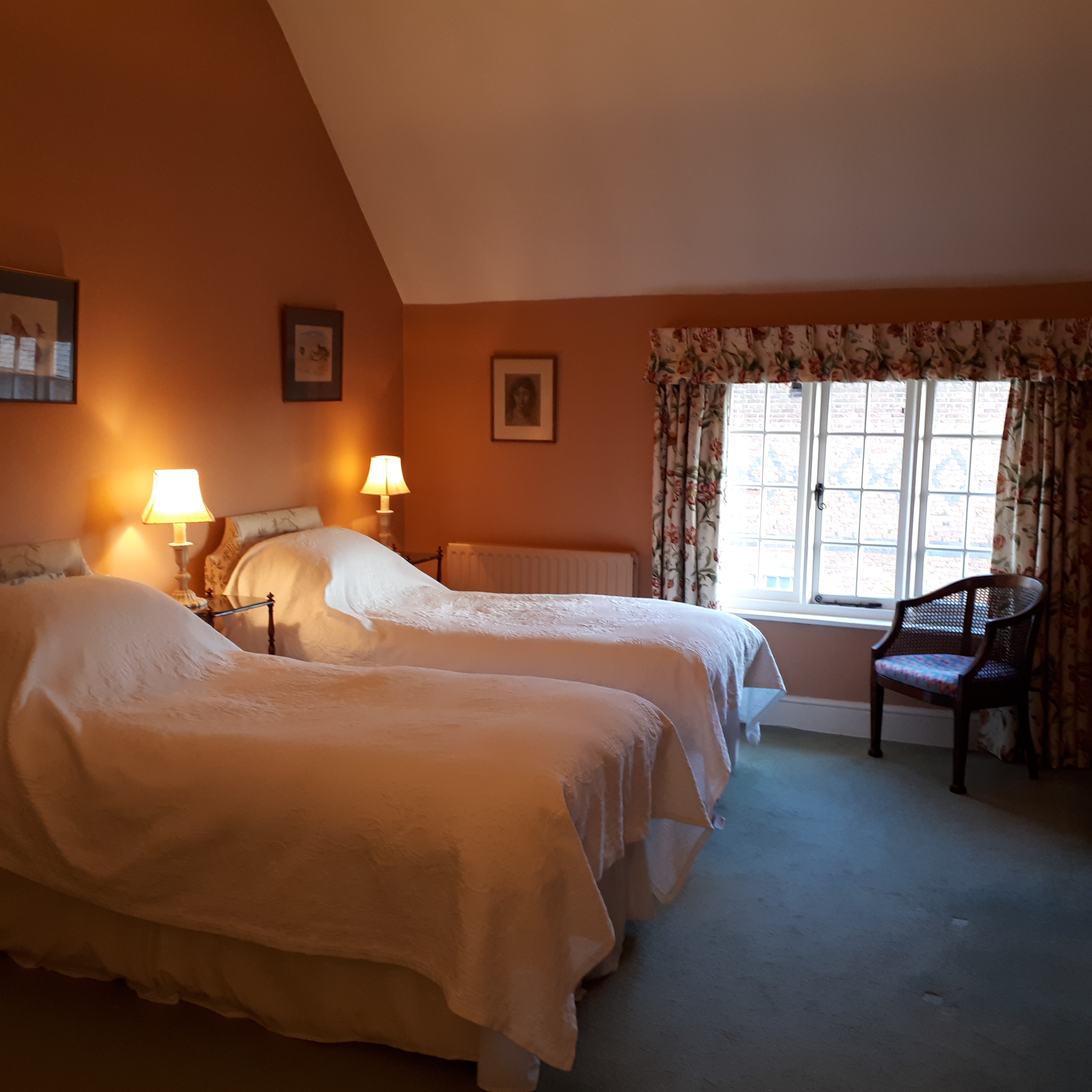 Luxury Bed and Breakfast Chester Cotton Farm B&B The Twin Room