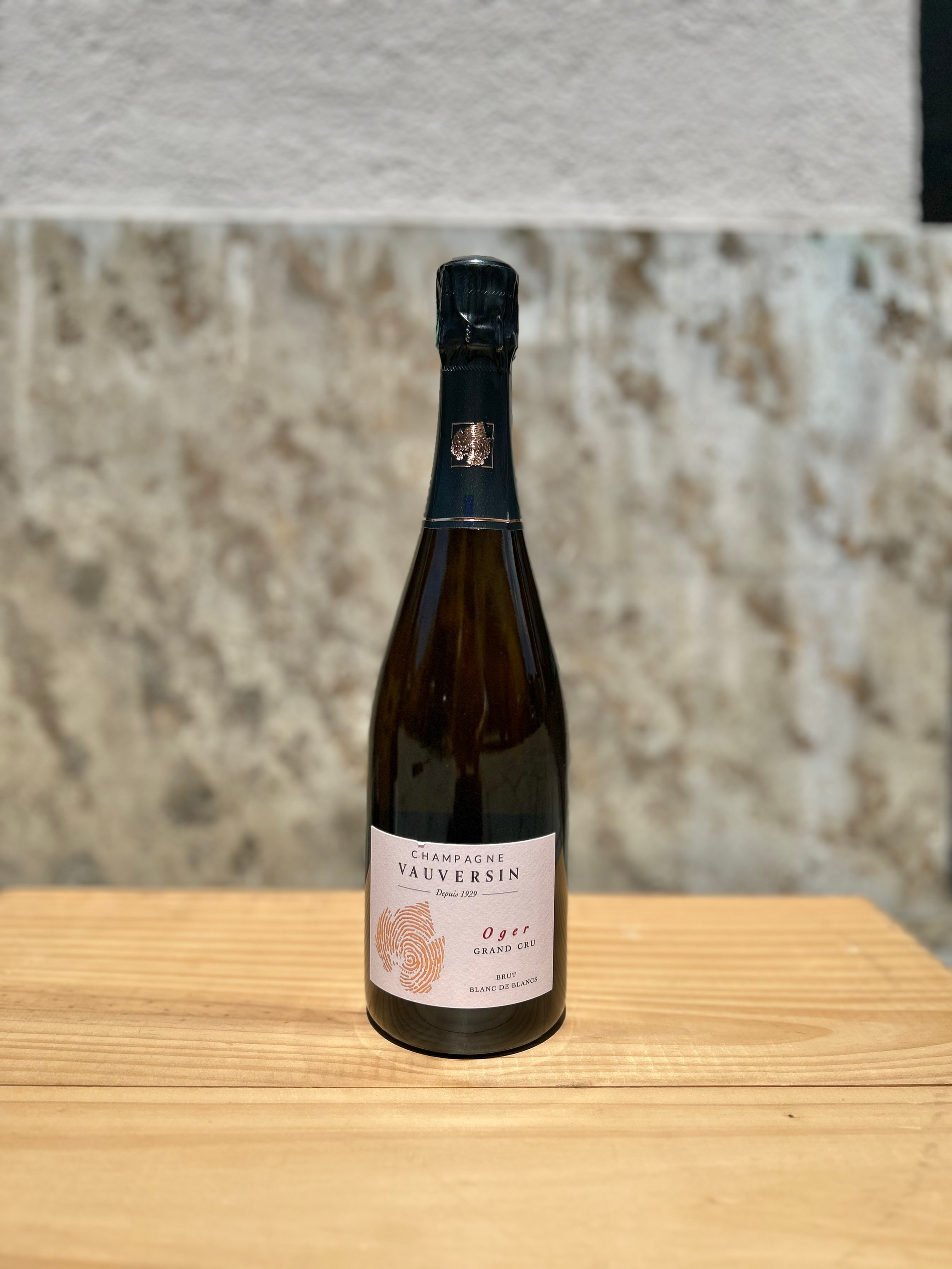 Champagne Oger Grand Cru brut BdB Vauversin