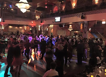 It's Tuesday night who out dancing we are and over 200+ people