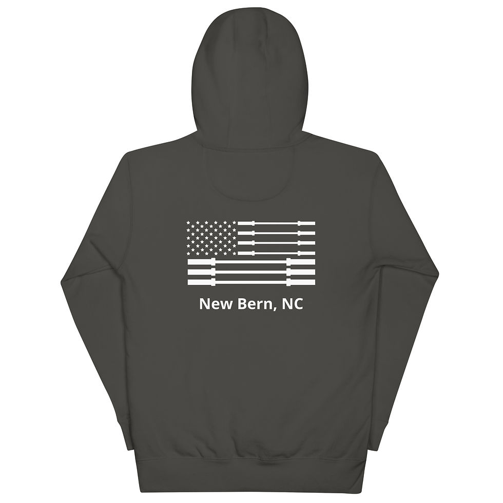 Thumbnail: Barbell Flag Hoodie