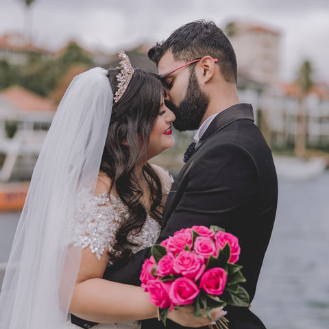 Joey and Leah wedding portrait - Aurora Photography Sydney