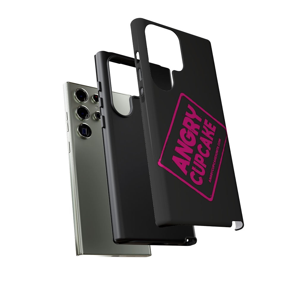 Thumbnail: Angry Cupcake Tough Phone Case