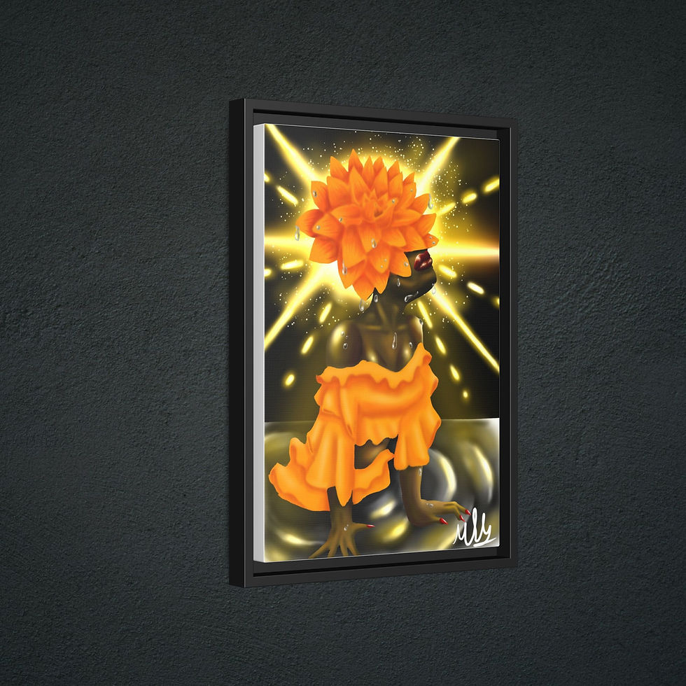 Thumbnail: Sunflower Crown (Framed)