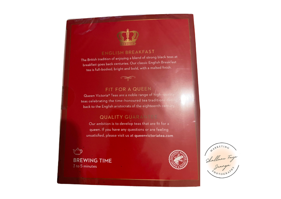 Thumbnail: Queen Victoria Tea Bags English Breakfast 100pcs