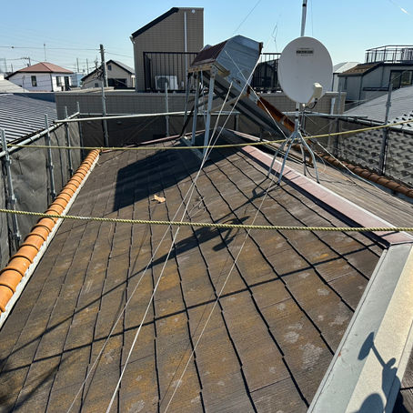 5月24日　葺き替え