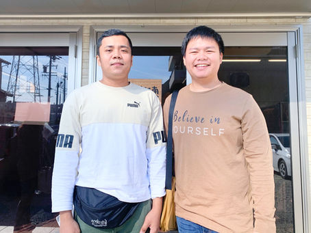 2023年9月20日　技能実習生2名入国！