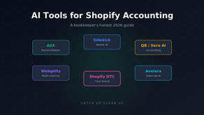 AI accounting tools for Shopify DTC brands compared in 2026