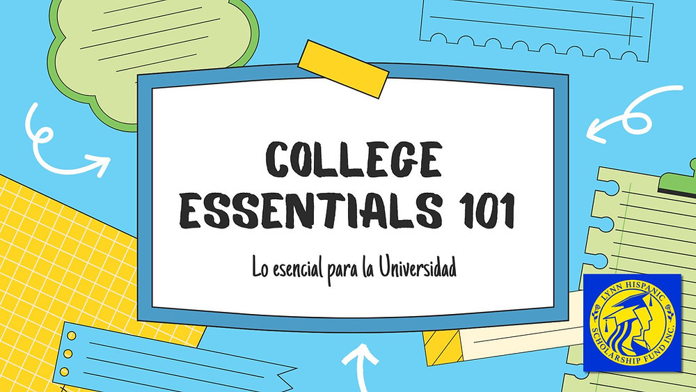 College Essentials 101 Workshop recap