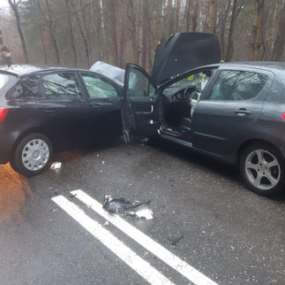 Groźny wypadek w Rudach  