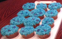 Sully Cupcakes (Monsters Inc.)