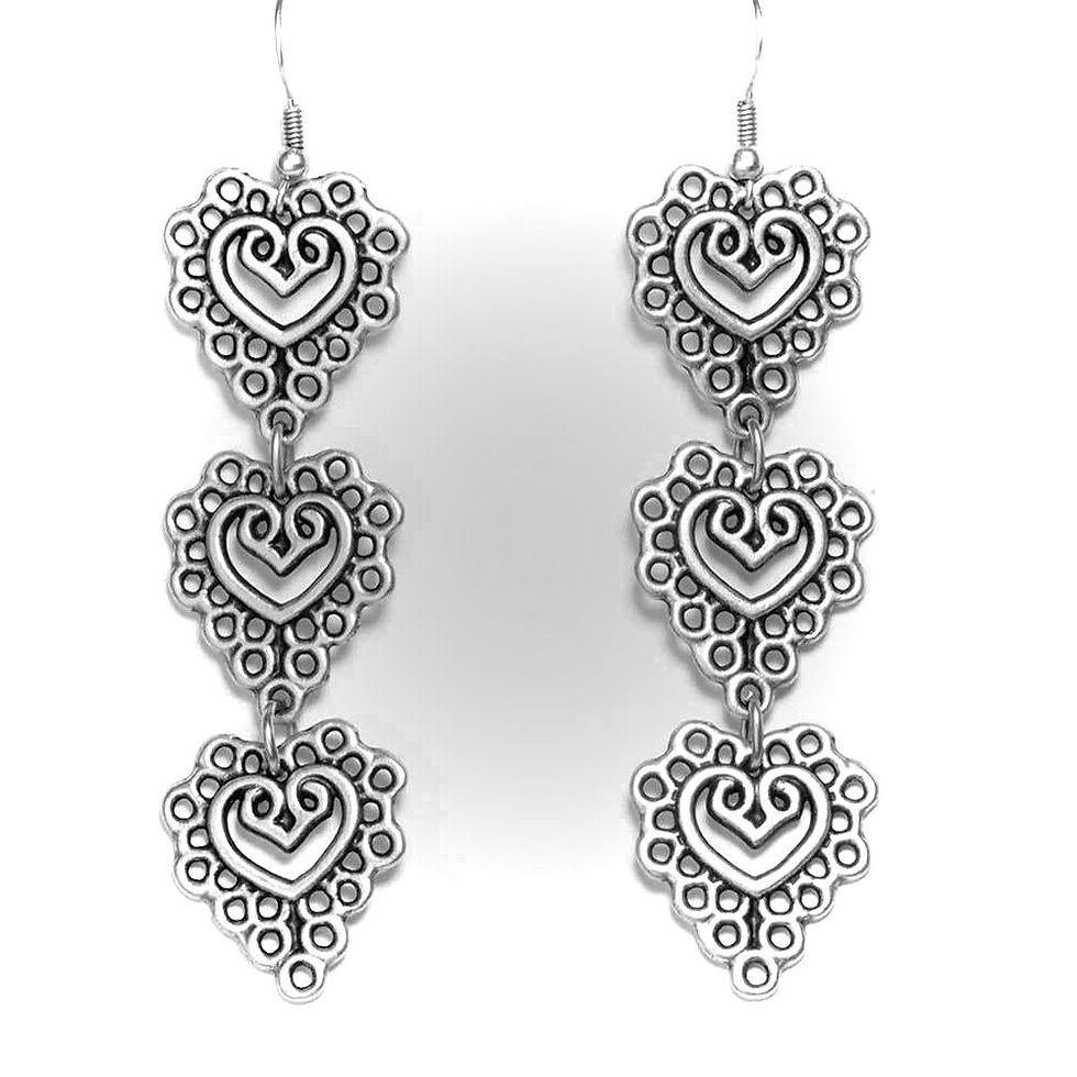 Silver & Pewter Earrings