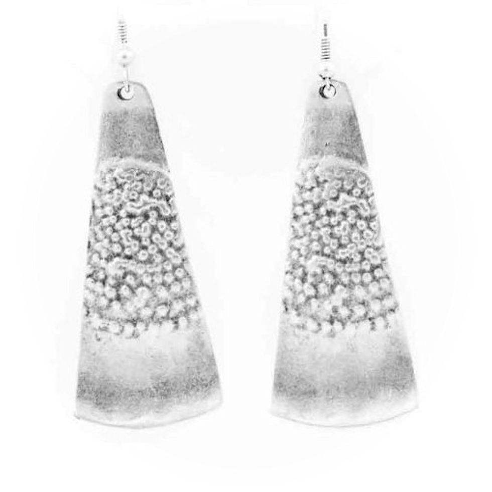 Thumbnail: Silver & Pewter Earrings