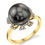 Thumbnail: Tahitian South Sea Pearl & Diamond Ring - Huihana Design