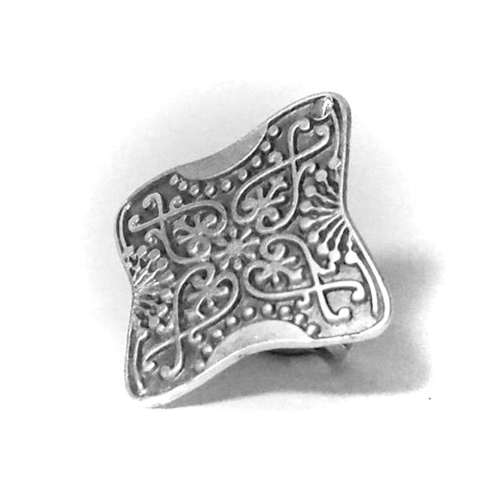 Thumbnail: Silver & Pewter Ring