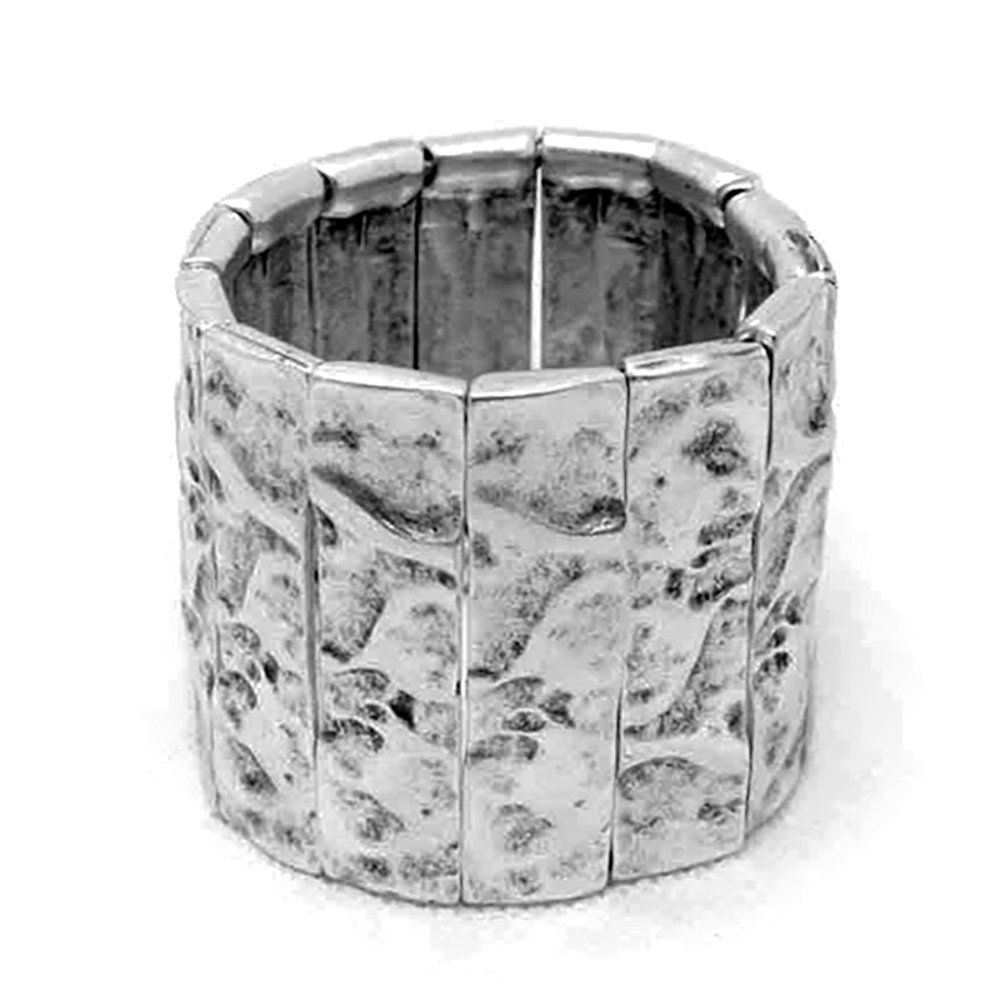 Silver & Pewter Bracelet