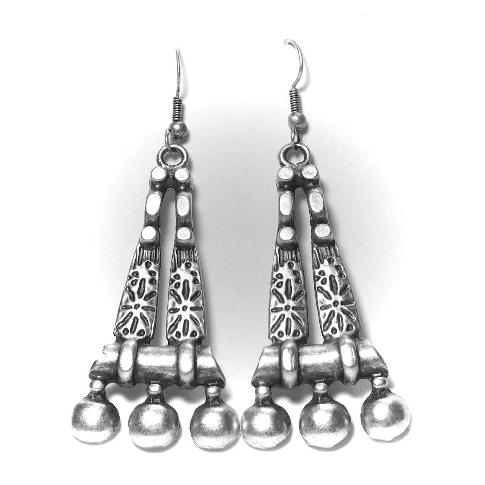 Silver & Pewter Earrings