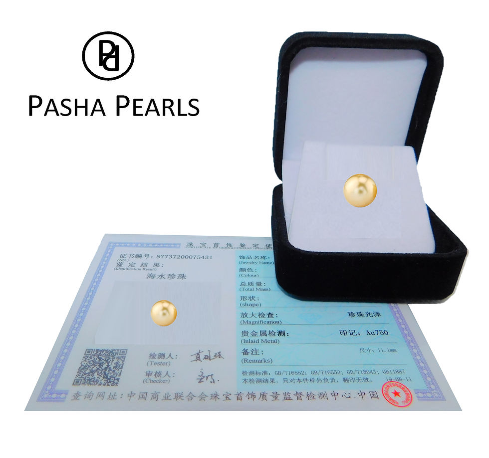 Thumbnail: 10.0mm Gold South Sea Loose Pearl - Various Colors