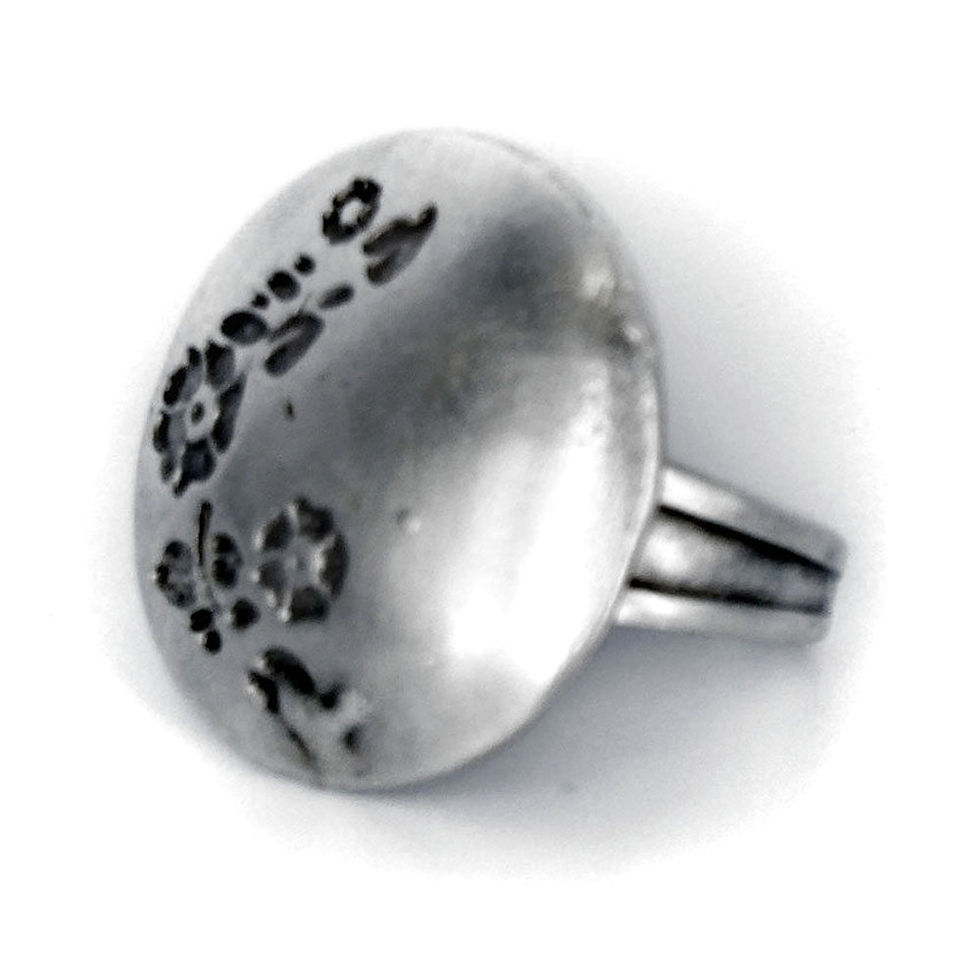 Thumbnail: Silver & Pewter Ring