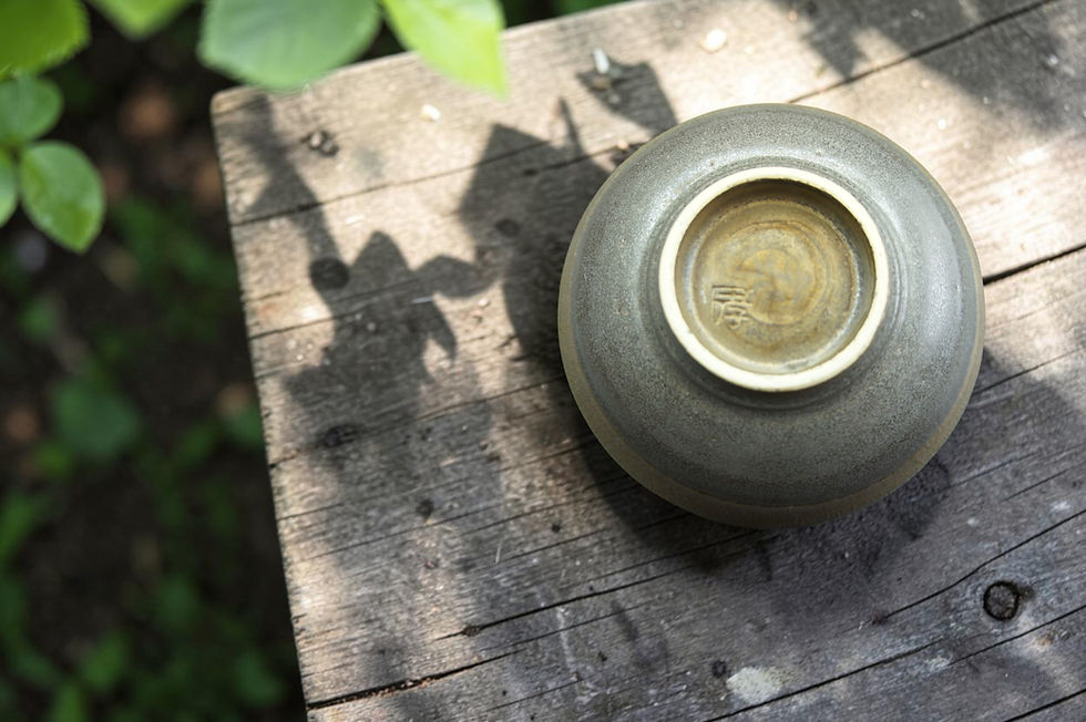 Thumbnail: Shigaraki - Japanese style Summer ceramic matcha bowl
