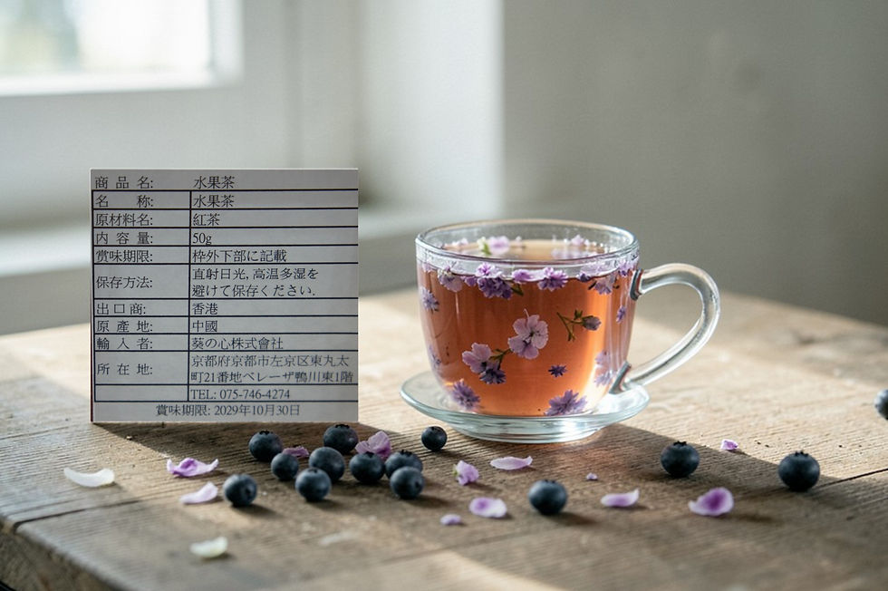 サムネイル： Blueberry Fruit Tea - 50g