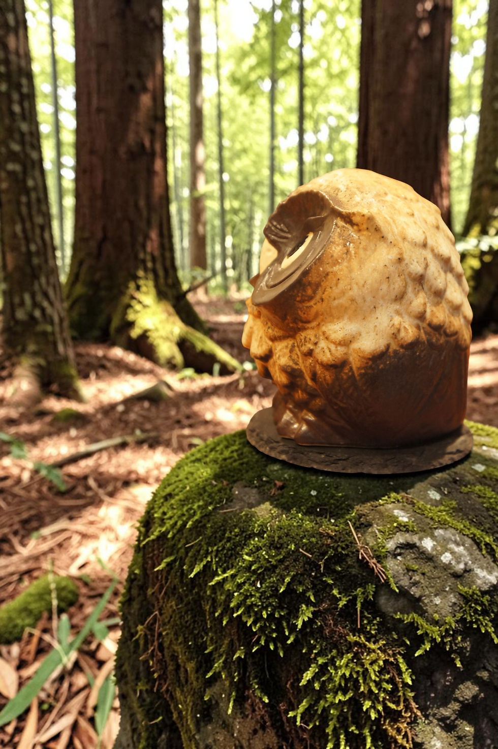 サムネイル： Owl Pottery - Lt Brown