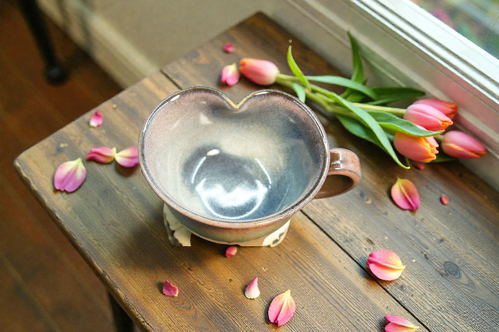 サムネイル： Nunohiki -  Heart sharp Iridescent big mug