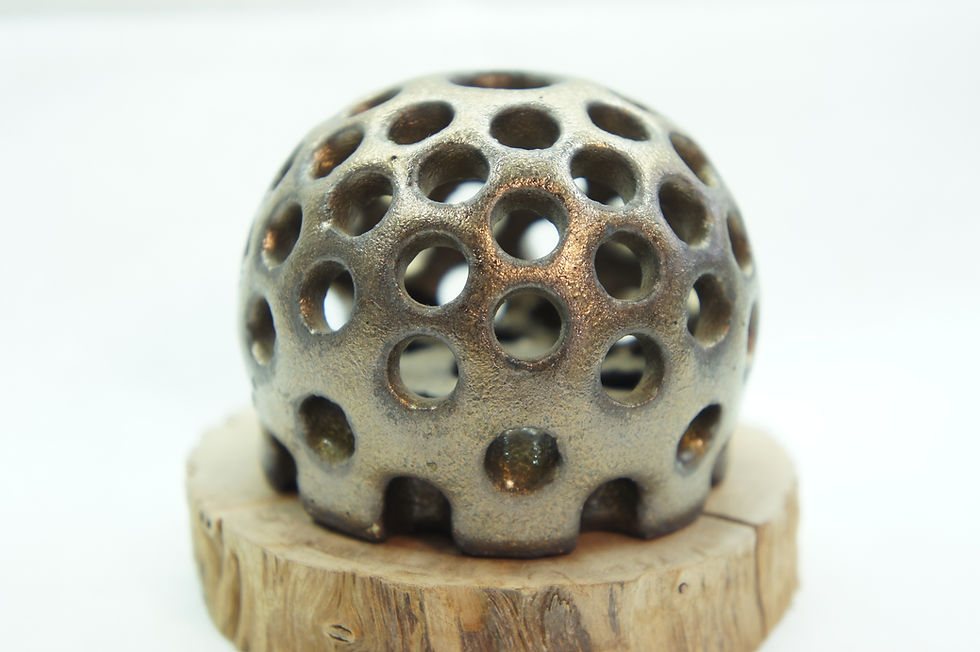 サムネイル： Nunobiki -Japanese Flower Arrangement Beads and Vase - Gold