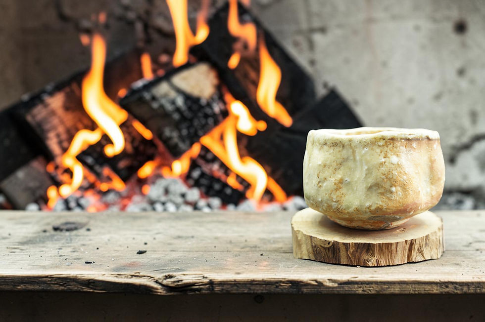 Thumbnail: Shigaraki - Japanese Fire-wood ceramic cup