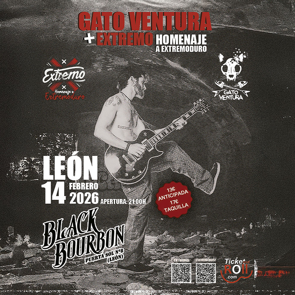 Gato Ventura + Extremo (Homenaje a Extremoduro)