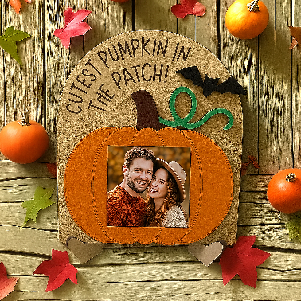 Thumbnail: Wholesale Pumpkin Magnet Frame