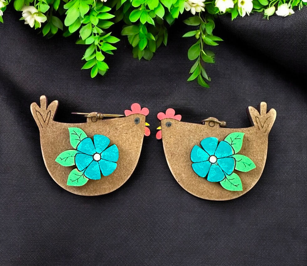 Thumbnail: Chicken Earrings 