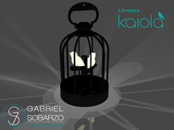 Render Lámpara Encendida