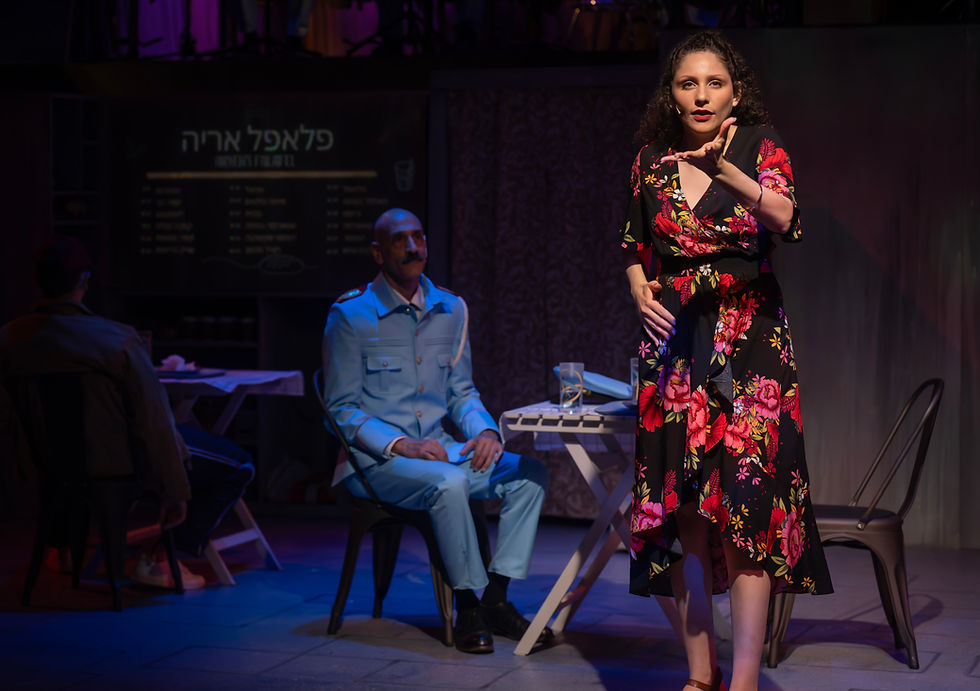The Band's Visit Winnipeg Jewish Theatre
Dina - Anat Kriger
Tewfiq - Omar Alex Khan