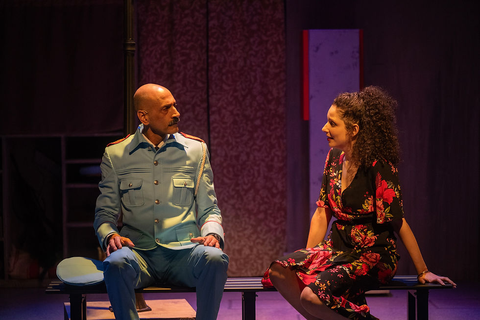 The Band's Visit Winnipeg Jewish Theatre
Dina - Anat Kriger
Tewfiq - Omar Alex Khan