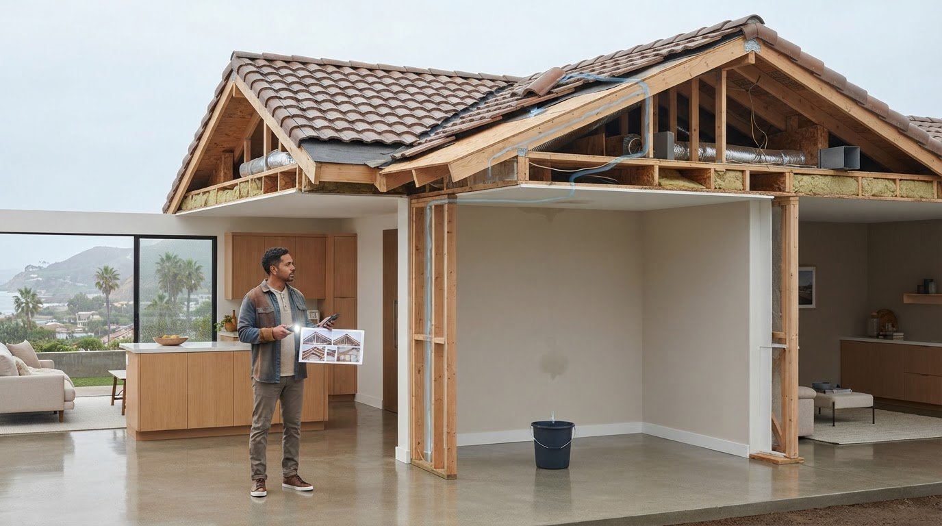 Finding the Source of a Roof Leak: A Safe, Step-by-Step Guide