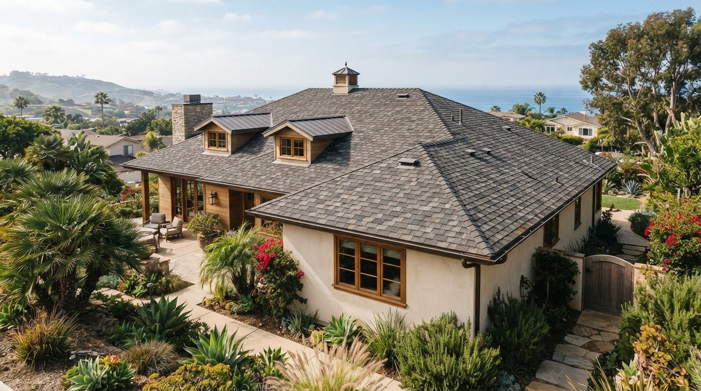Lifespan of an Asphalt Shingle Roof in Carlsbad