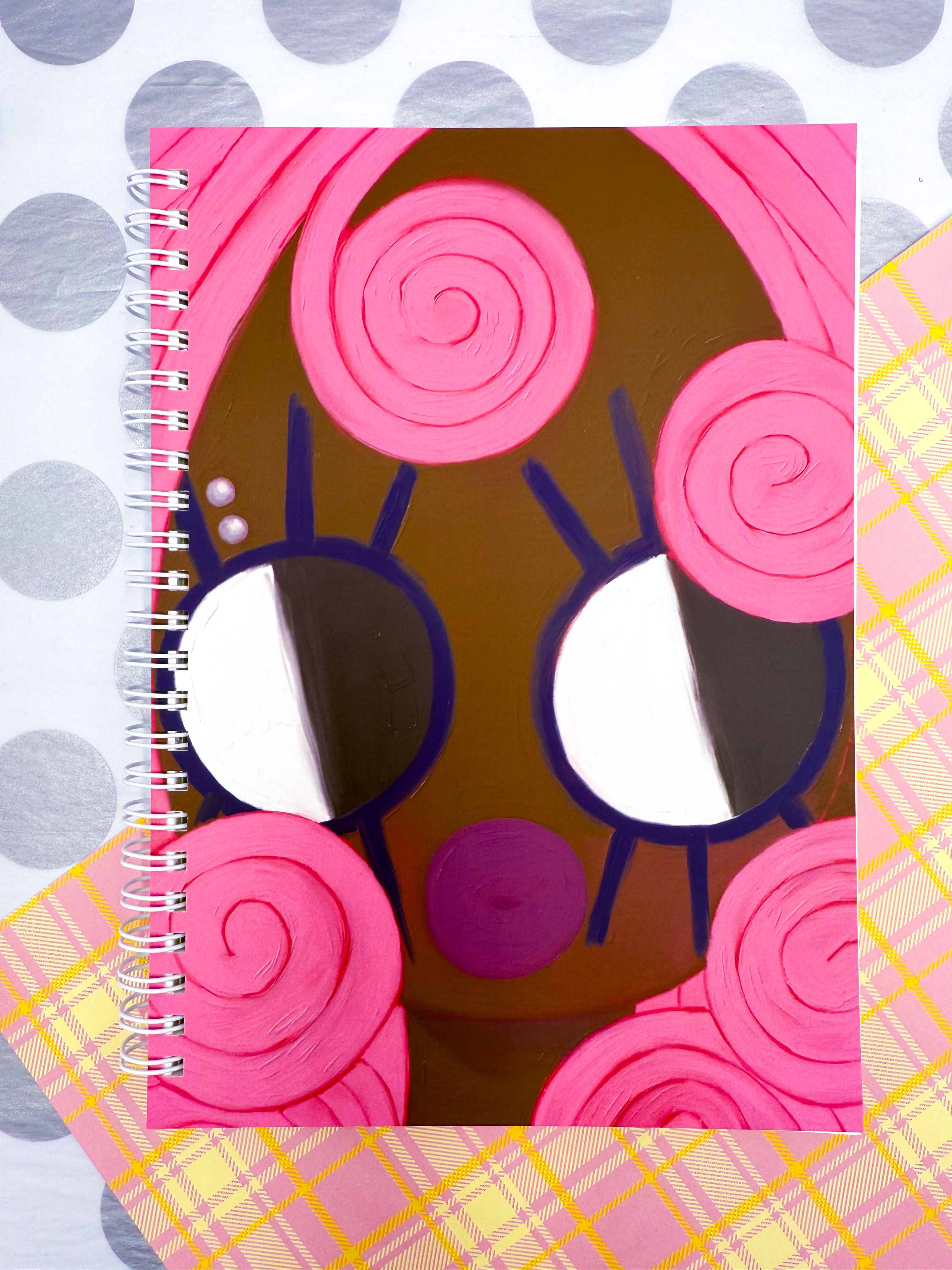 Candy Candy Spiral Notebook