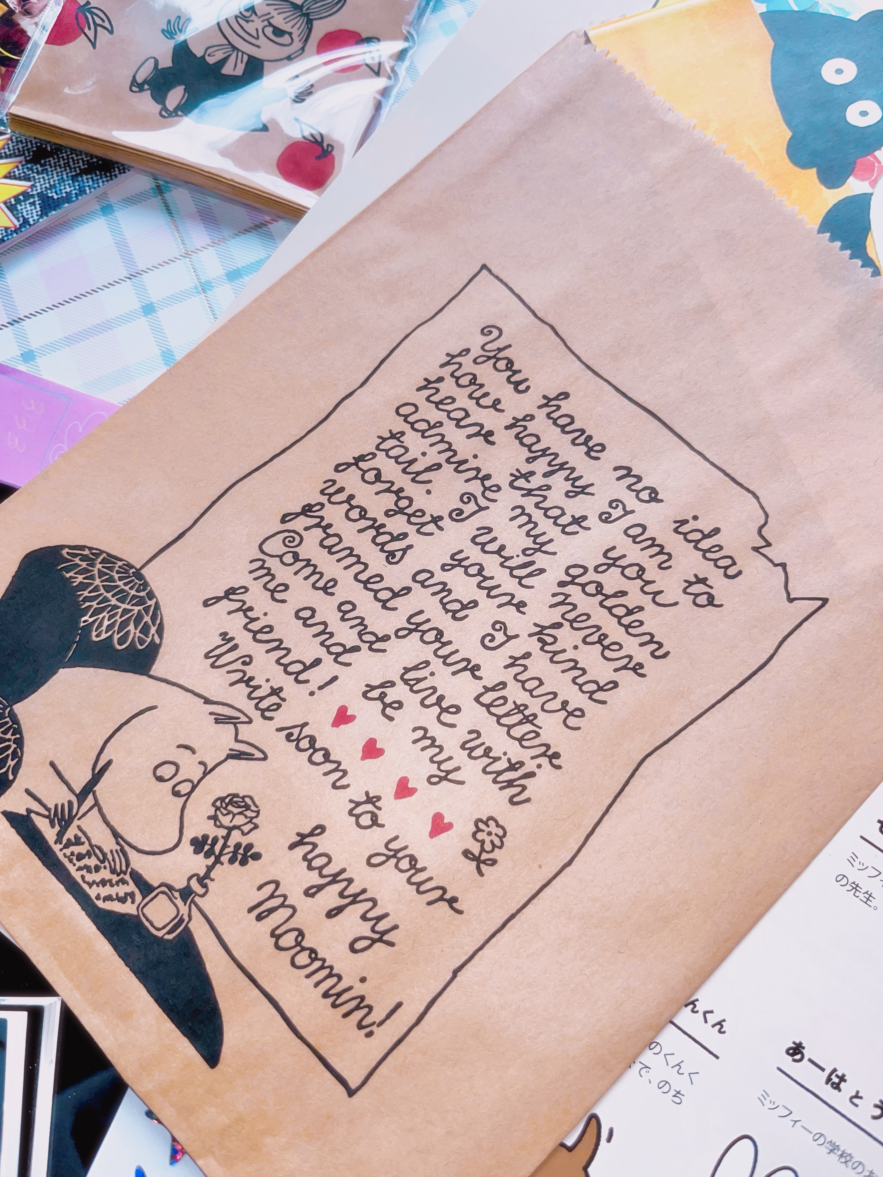 Moomin Craft Bags