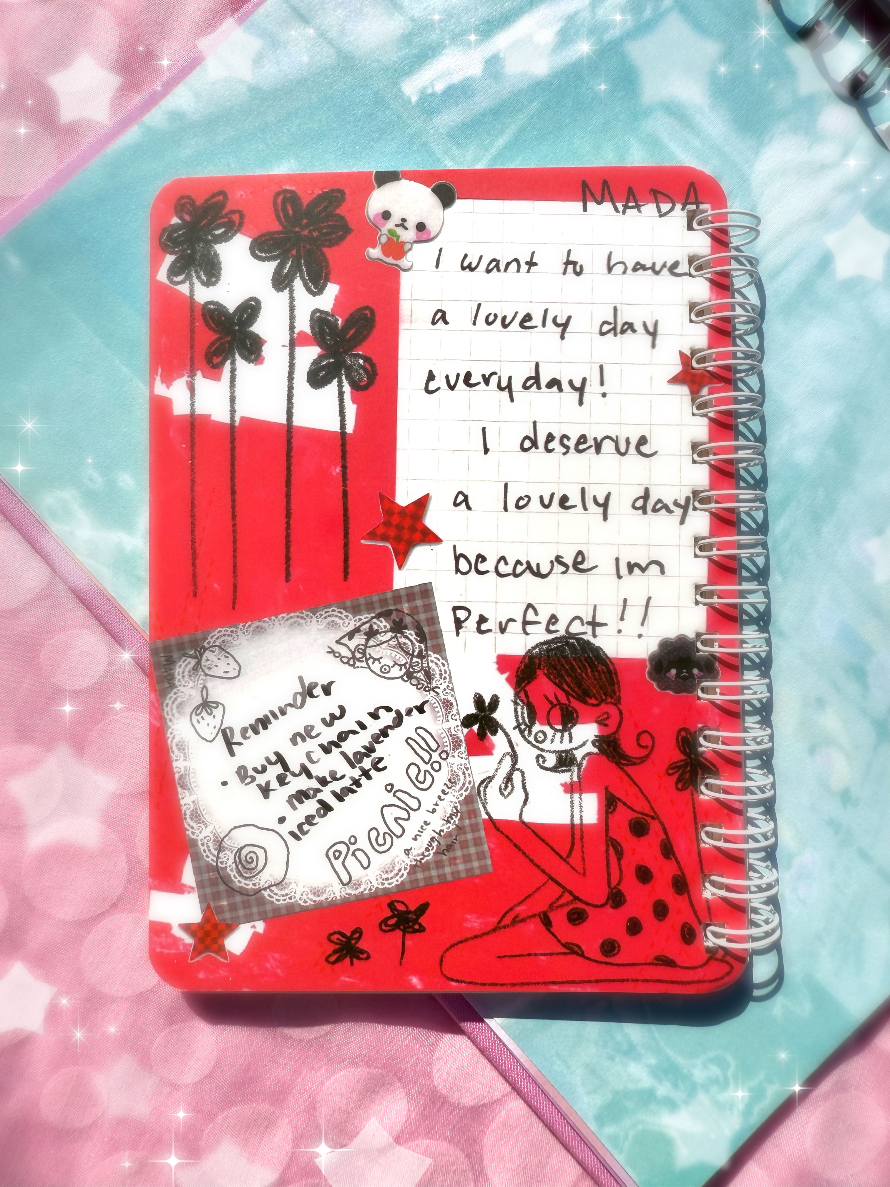 *LEFTY VERSION* Lovely Day Mini Spiral Notebook