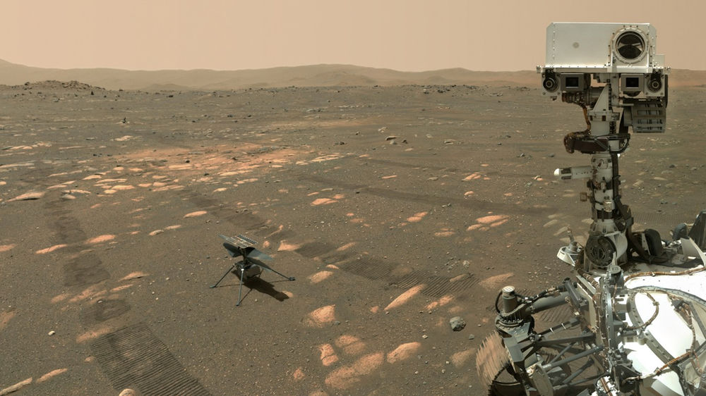 Mars rover "Perseverance" took a selfie with the ...