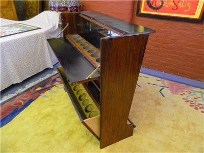 A Danish Johannes Andersen Rosewood Bar Cocktail Cabinet c 1960s