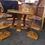 Thumbnail: H & L Epstein walunt nested tables c 1930