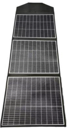 Le panneau solaire pliable 135 watts 12 volts monocristallin flexible